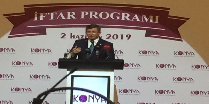 Ahmet Davutoğlu Memleketi Konya’da Son Noktayı Koydu. Yeni Parti’yi Açıkladı