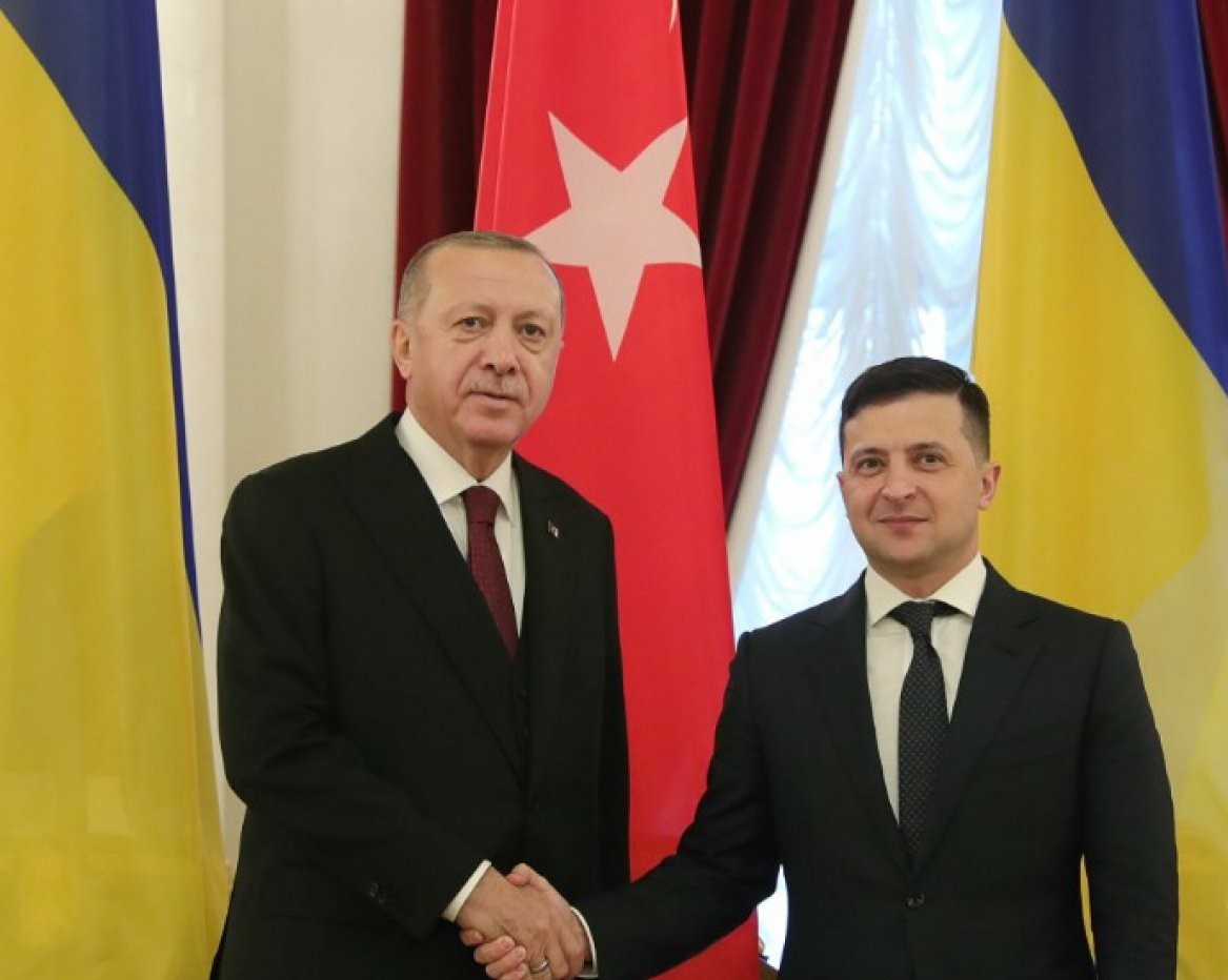 Cumhurbaşkanı Erdoğan, Zelensky ile görüştü