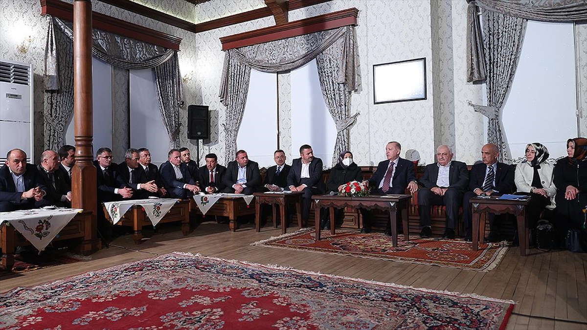 Cumhurbaşkanı Erdoğan, Çiftçilerle Buluştu