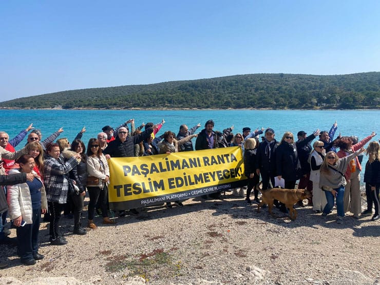 İzmir’de çevre aktivistleri Paşalimanı için harekete geçti: ‘Ranta teslim etmeyeceğiz’
