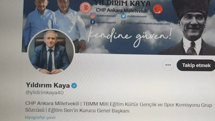 CHP’li Kaya Türkiye’nin konuştuğu o paylaşım için Twitter’a seslendi