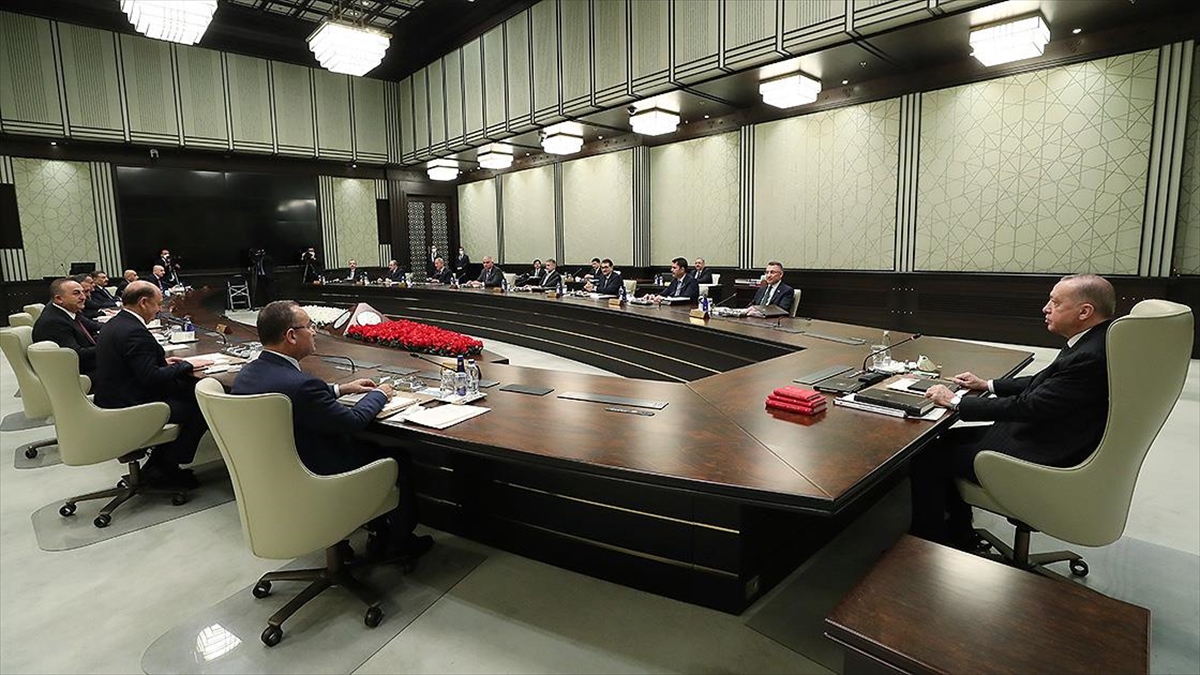 Cumhurbaşkanlığı Kabinesi Toplandı