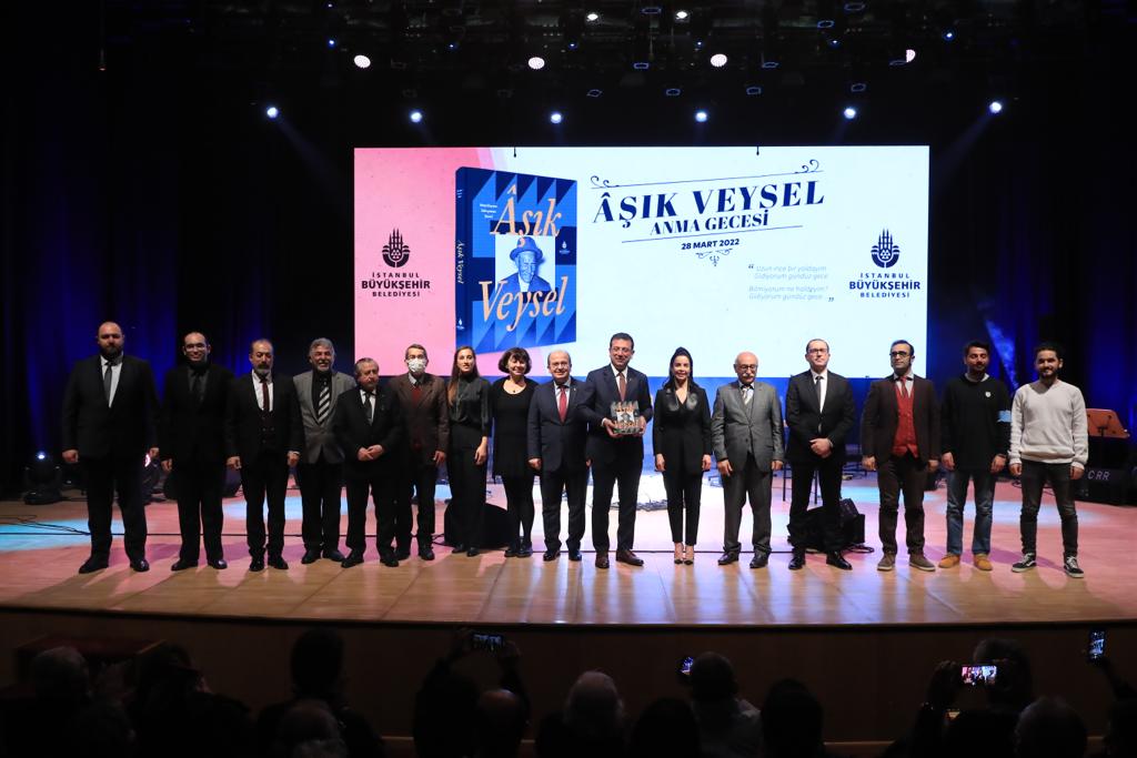 Aşık Veysel Anma Gecesi’nde konuştu