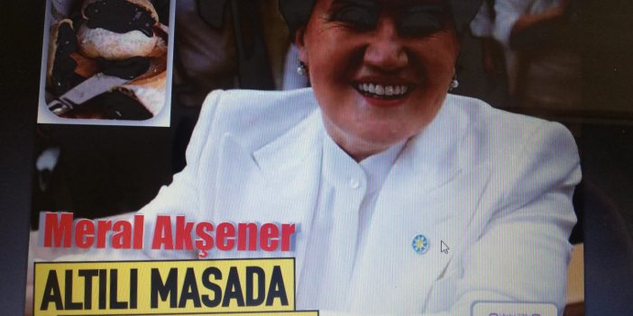 Nuray Başaran'ın yazısı ‘masadaki tek kadın Meral Akşener’ Merhaba Dergisi’ne kapak oldu