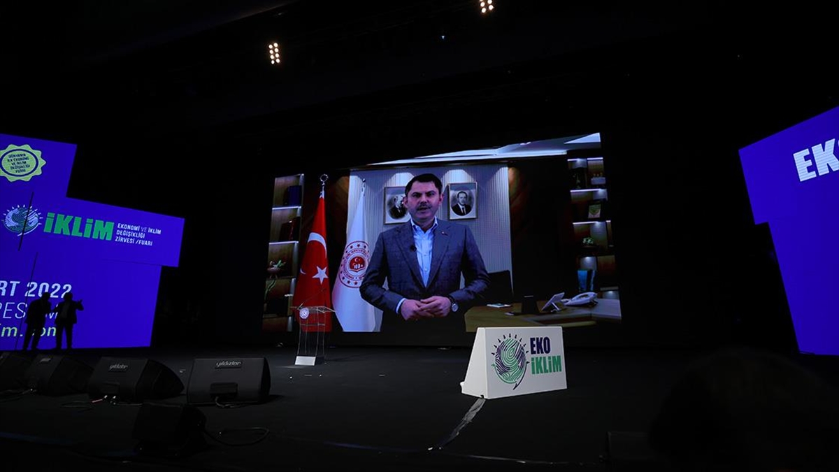 Bakan Kurum, Eko İklim Zirvesi'ne Video Konferans İle Katıldı