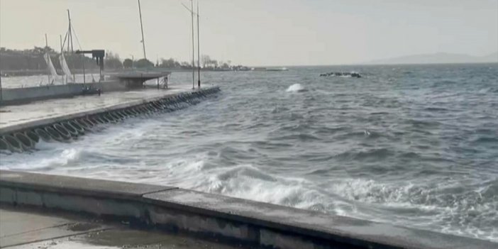 İstanbul'da Lodos Etkili Oluyor