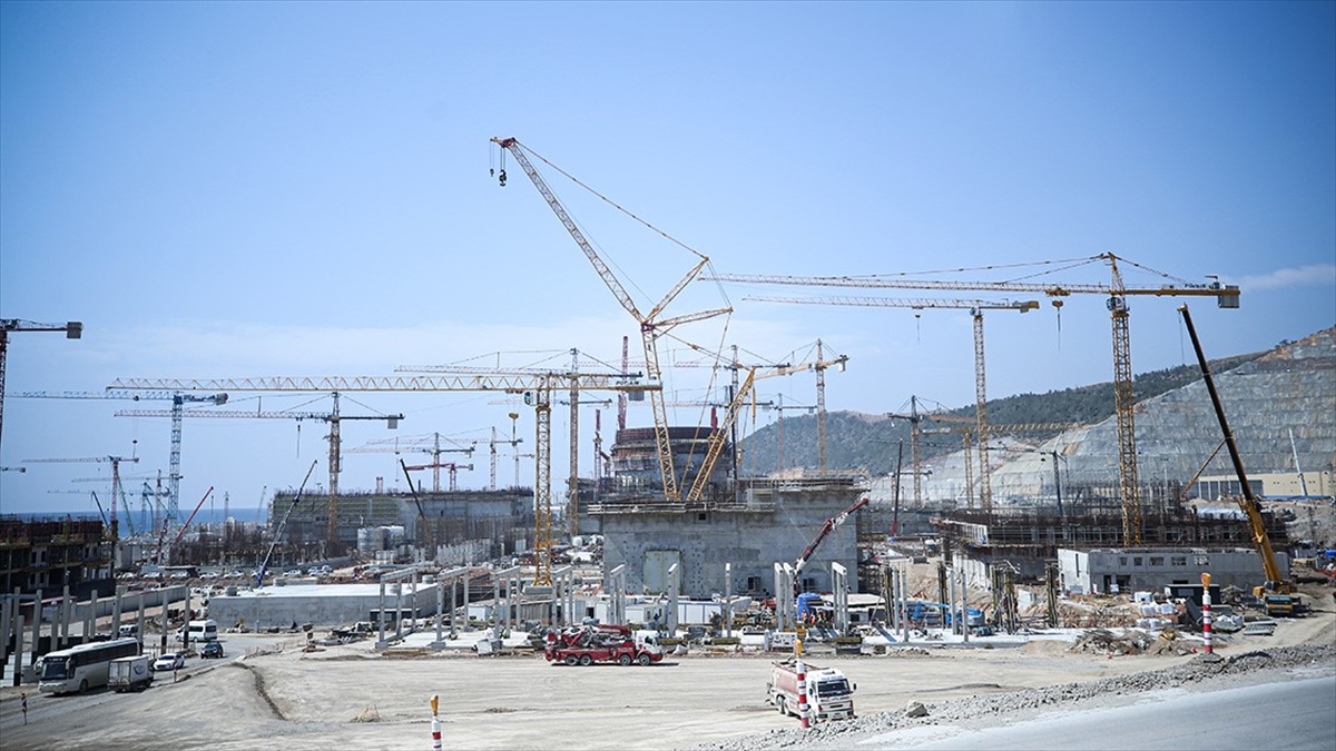 Akkuyu Ngs'de Çalışmalar 2023 Hedefi İçin Hız Kesmeden Devam Ediyor