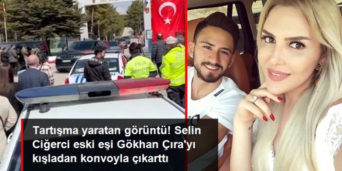 Selin Ciğerci Eski Eşini Kışladan Böyle Almış!