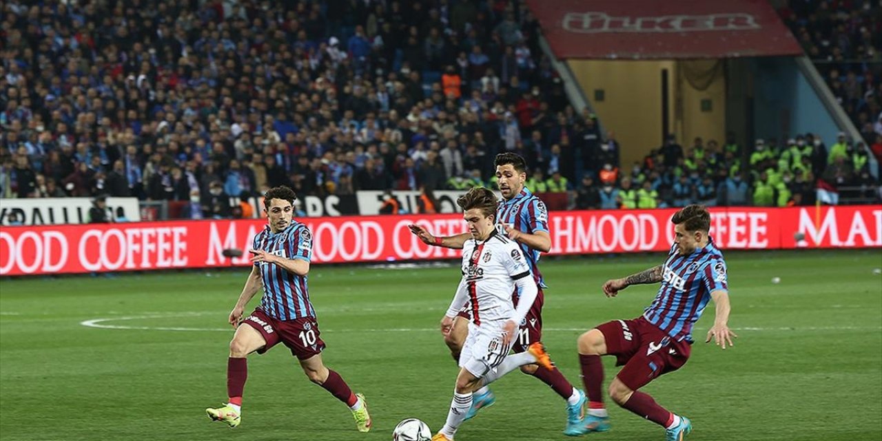 Trabzonspor Evinde Beşiktaş İle 1-1 Berabere Kaldı