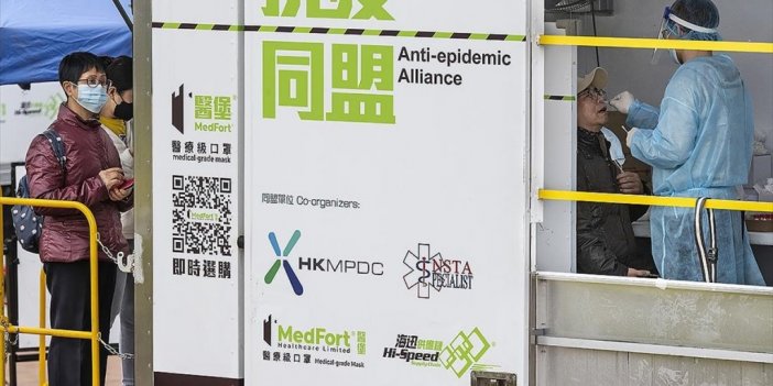 Çin'de Son 24 Saatte 1235, Hong Kong'da 3 Bin 138 Kovid-19 Vakası Tespit Edildi