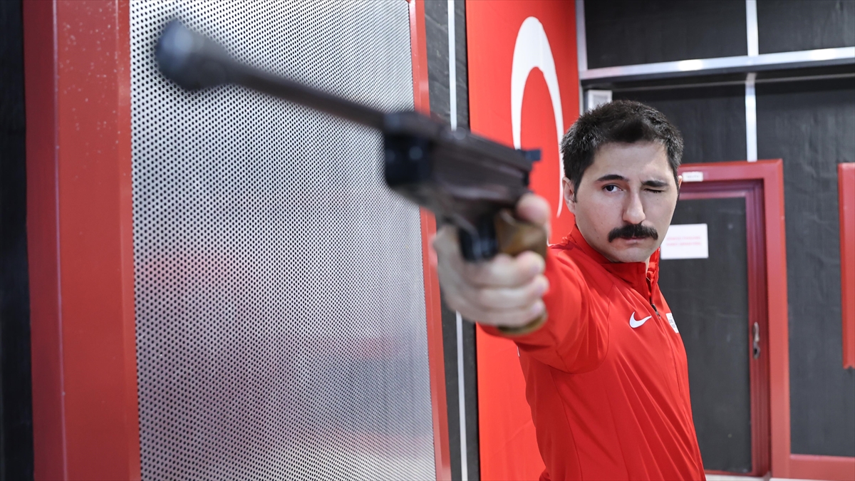 Polis Gazisi 45 Sporcu, Havalı Tabanca Poligonunda Birincilik İçin Yarıştı