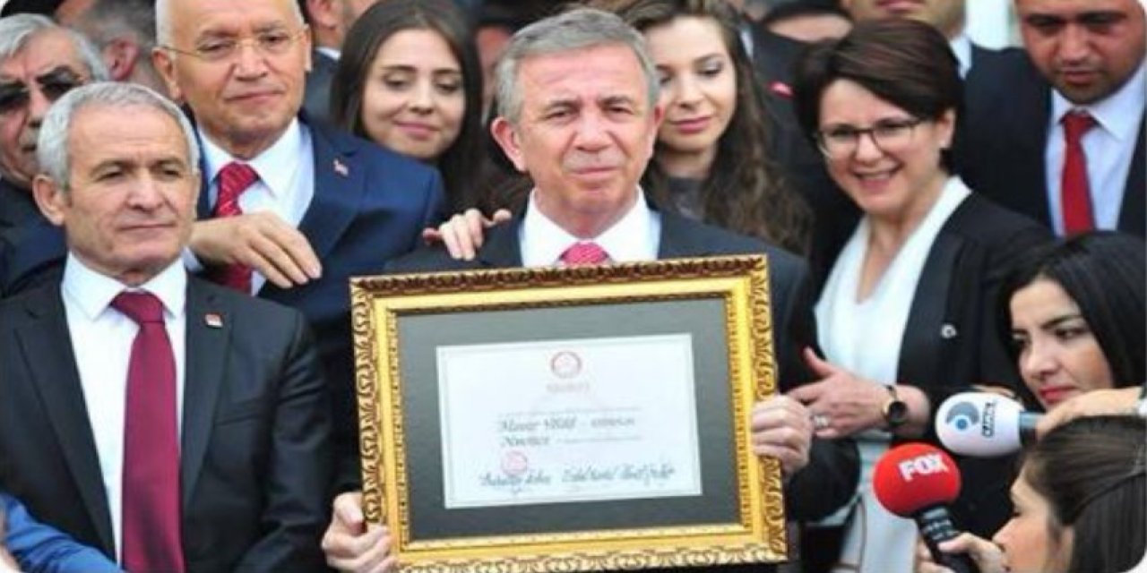 Günlerdir cumhurbaşkanı adaylığı konuşulan Mansur Yavaş'tan olay mesaj