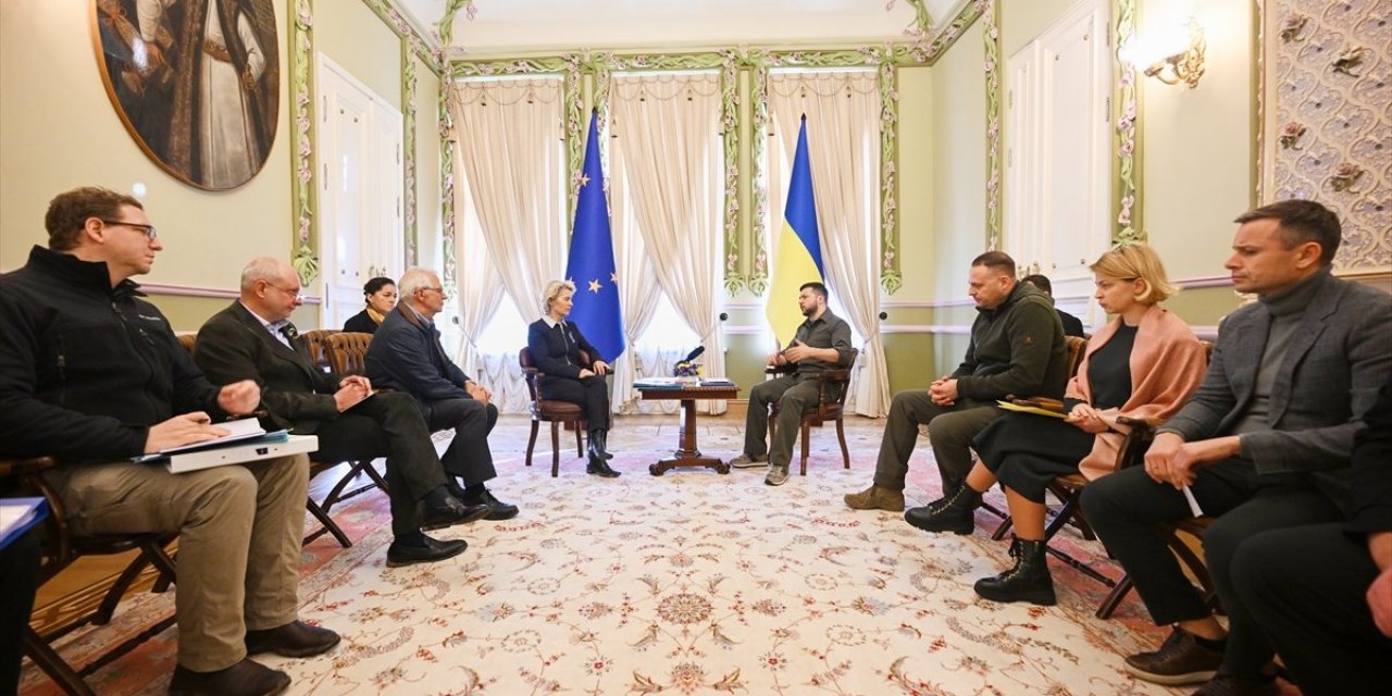 AB Komisyonu Başkanı Ursula Von der Leyen: Ukrayna Avrupa ailesine aittir