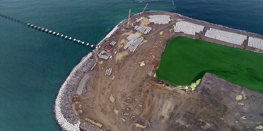 Denize İkinci Havalimanında Çalışmalar Tam Gaz Sürüyor