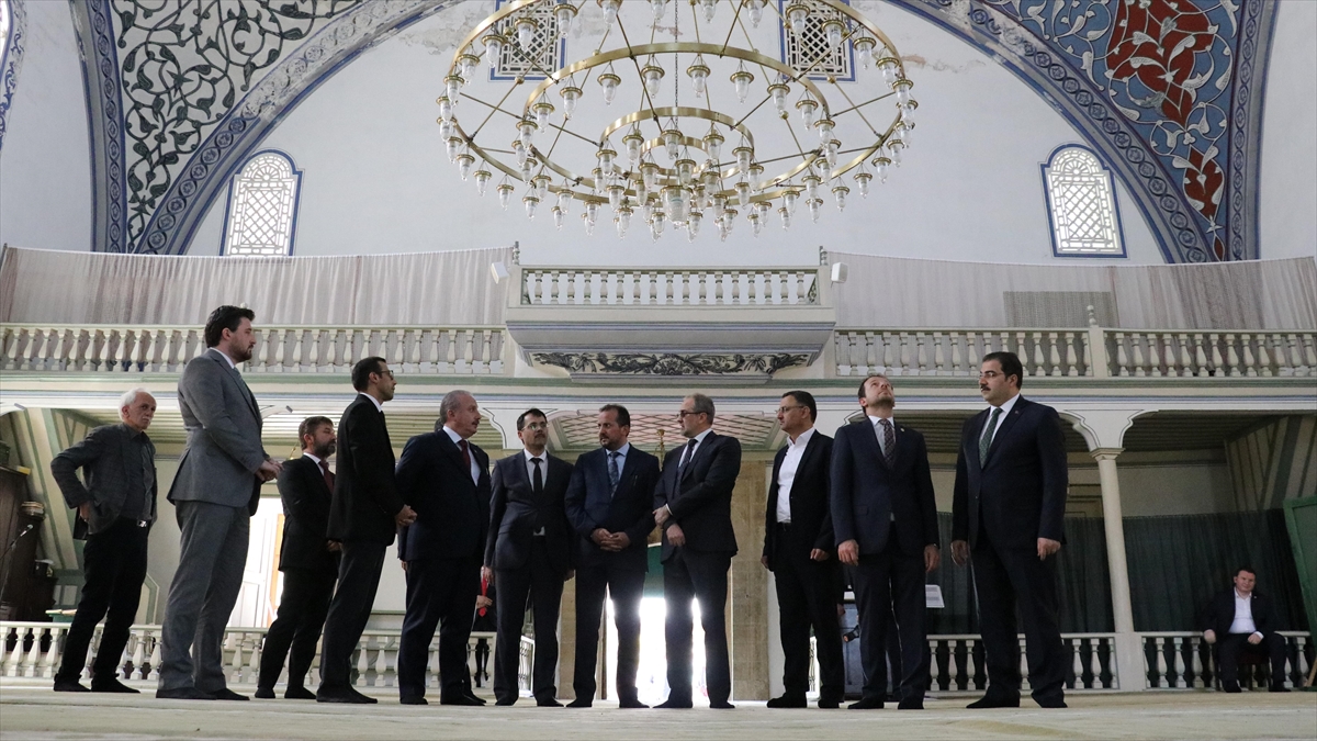 TBMM Başkanı Şentop, Üsküp'teki Tarihi Mekanları Ziyaret Etti