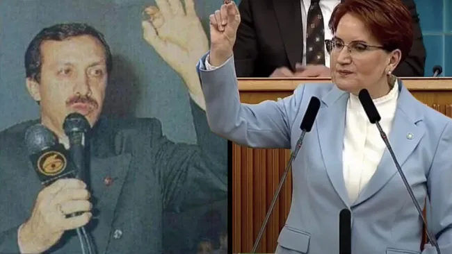 Akşener'den Erdoğan'a yüzük göndermesi
