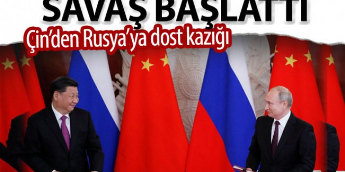 Çin'den Rusya'ya Şok Tepki