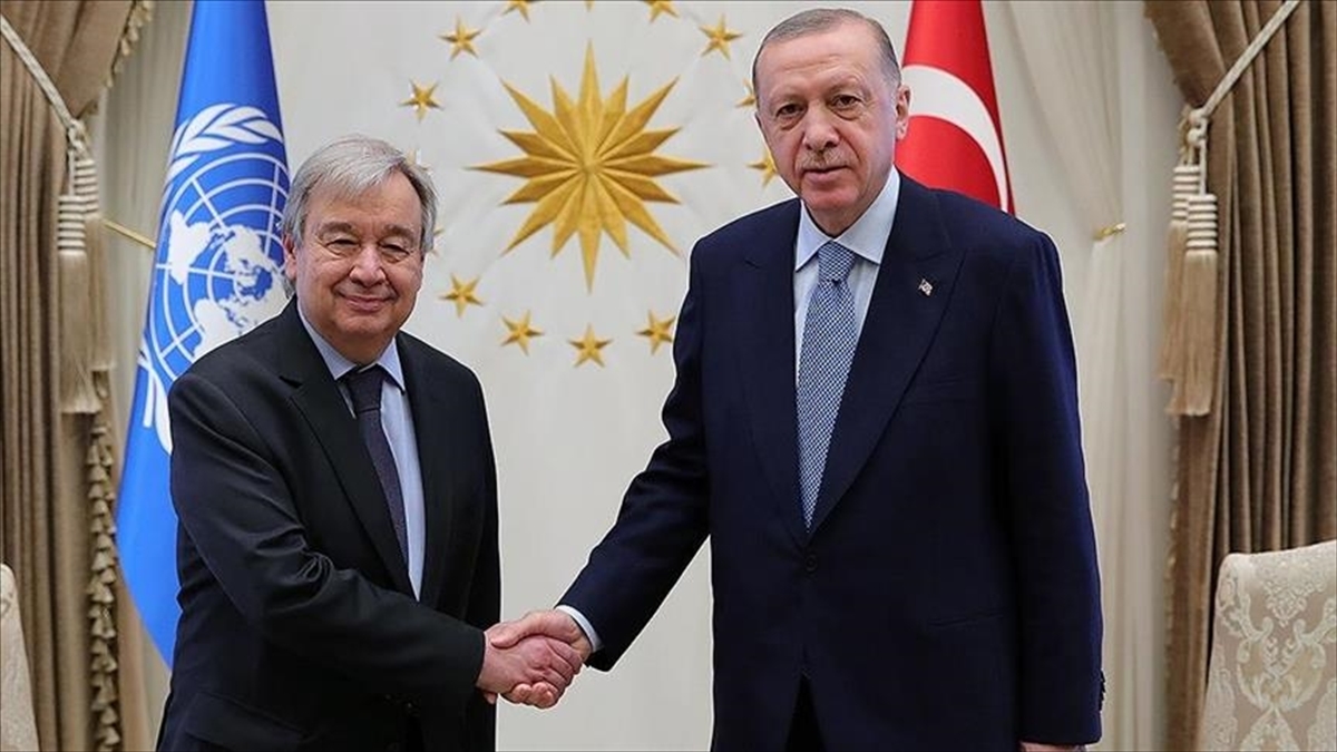 Cumhurbaşkanı Erdoğan, Bm Genel Sekreteri Guterres İle Telefonda Görüştü