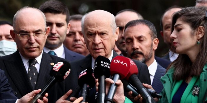 Bahçeli: 'Sonu nasıl bitecek onu bilemiyoruz'