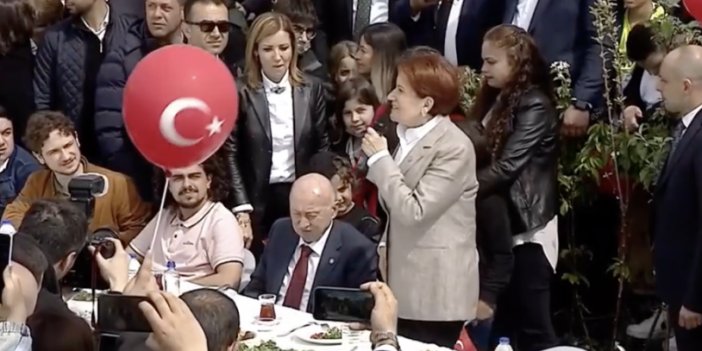 Akşener bayram sofrasından seslendi