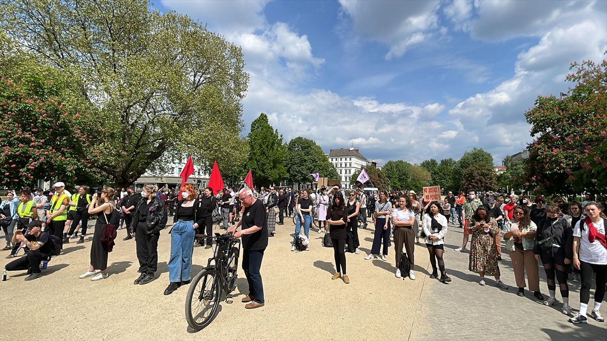 Almanya’da Polis Şiddeti Protesto Edildi