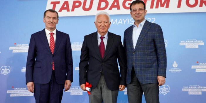 İmamoğlu: Bu başarıyı yol arkadaşım Tayfun Kahraman'a hediye ediyorum