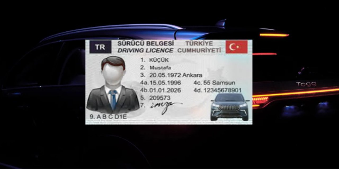 Yeni ehliyetlerde beklenmedik Togg sürprizi!