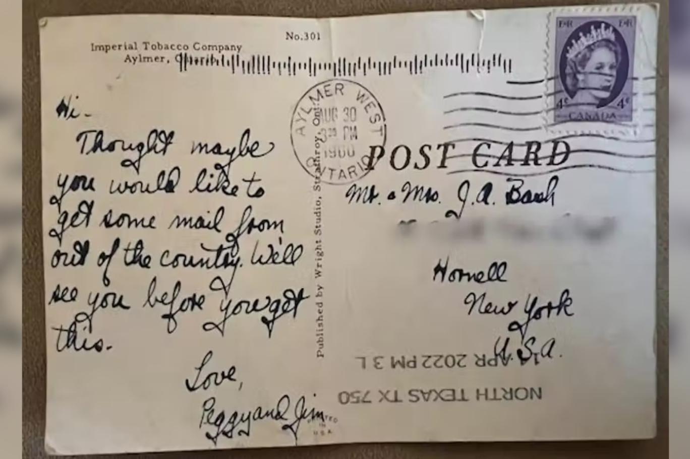 New York'ta bir kadına yıllar önce ölen anne babasından esrarengiz mektuplar gelmeye başladı