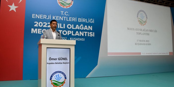KUŞADASI BELEDİYESİ ENERJİ KENTLERİ BİRLİĞİ TOPLANTISINA EV SAHİPLİĞİ YAPTI