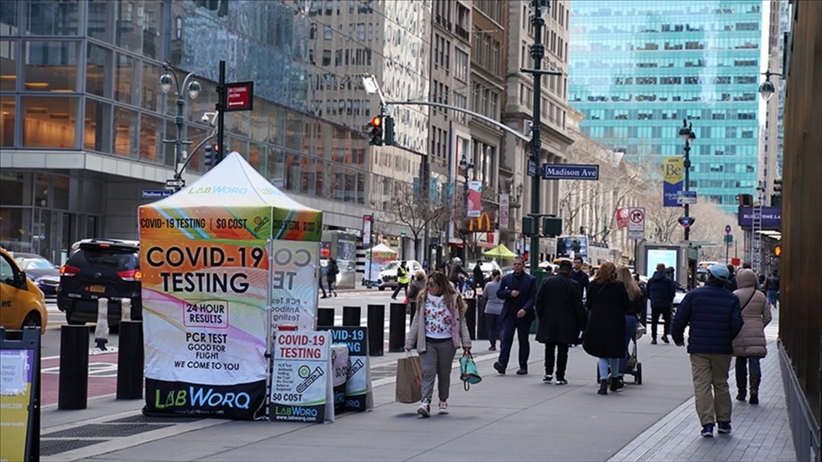 ABD'deki 49 Eyalette Kovid-19 Vakaları Artış Gösterdi