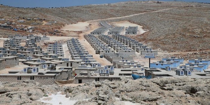 Briket Evler Savaştan Kaçan Suriyeli Ailelere Yuva Oluyor