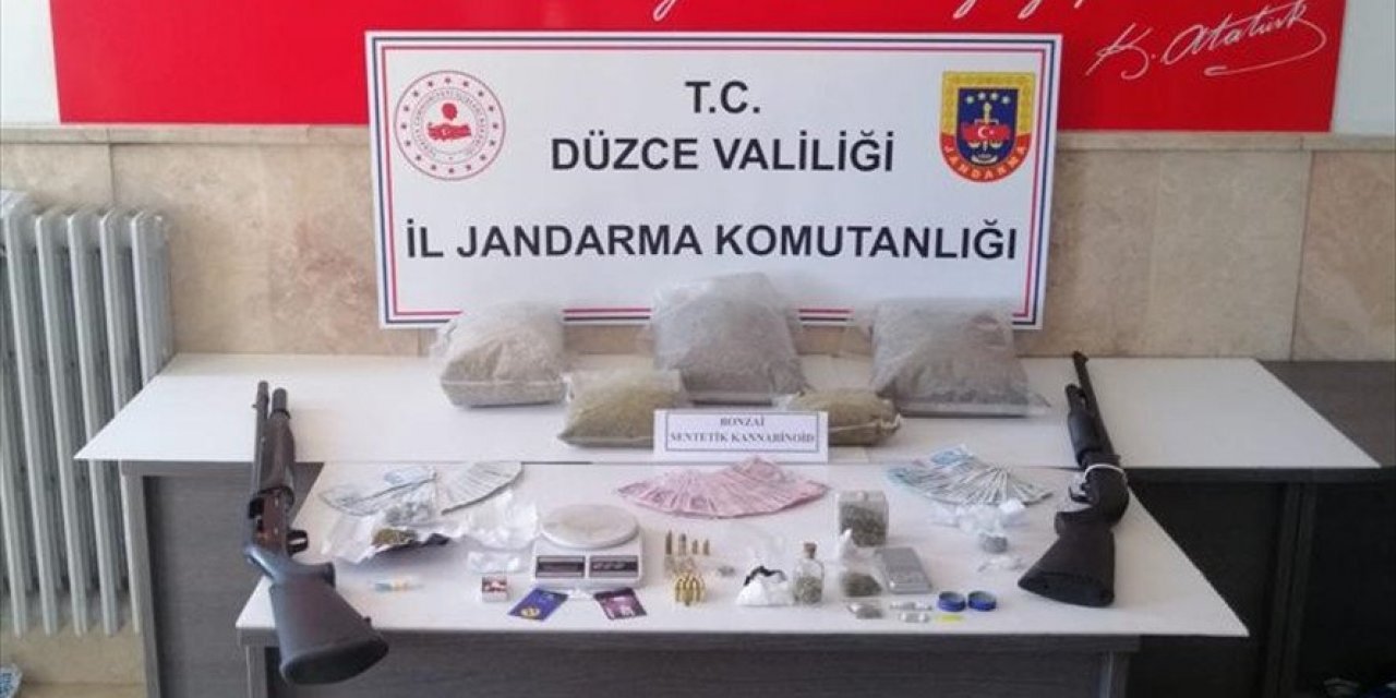 Düzce'de suç örgütüne operasyon: 16 gözaltı