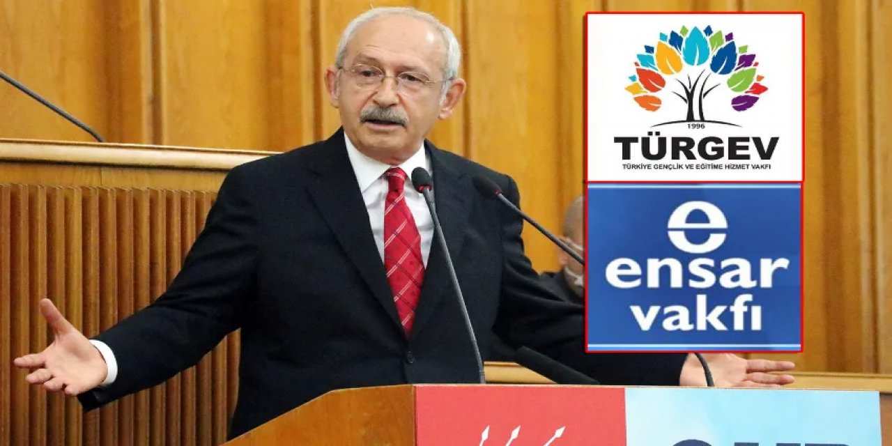 Kılıçdaroğlu'nun "ABD'ye para transferi" iddiasına TÜRGEV ve Ensar Vakfı'ndan yanıt