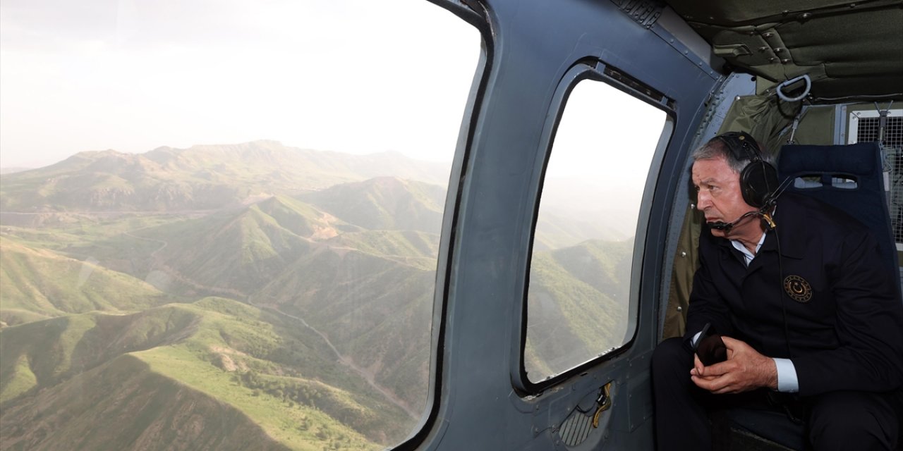 Bakan Akar: Pençe-kilit Operasyonu'nda Bugüne Kadar Etkisiz Hale Getirilen Terörist Sayısı 100'ü Geçti