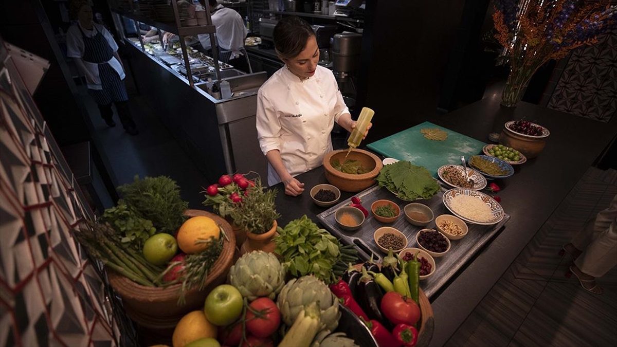 Londra'da Türk Mutfağı Haftası'nda Türk Yemekleri Tanıtıldı