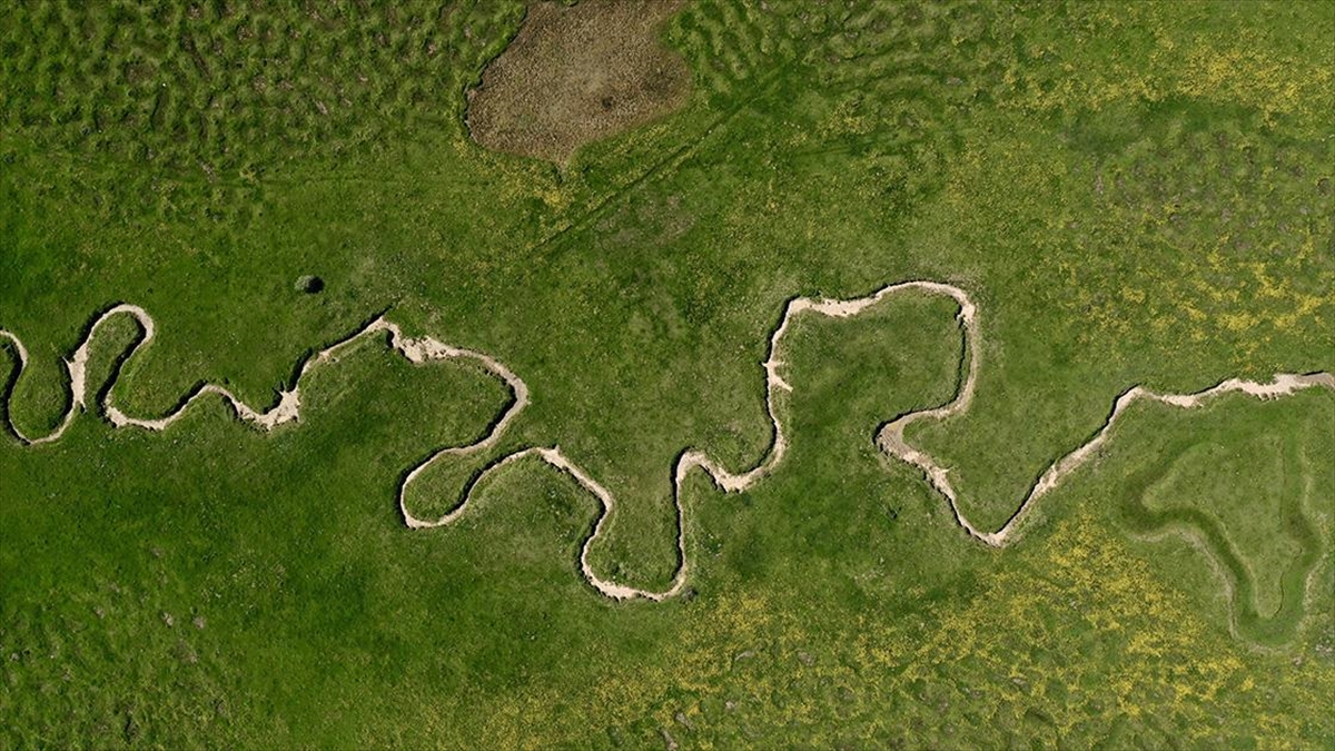 Karagöl Yaylası'ndaki Menderesler Bölgeye Ayrı Güzellik Katıyor