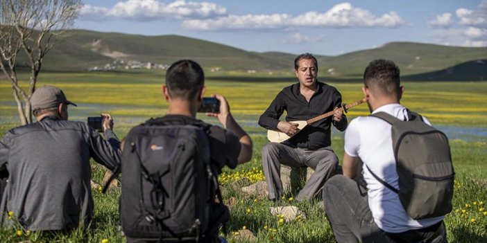 Erzurum'da 'kopuz' Eşliğinde Foto Safari