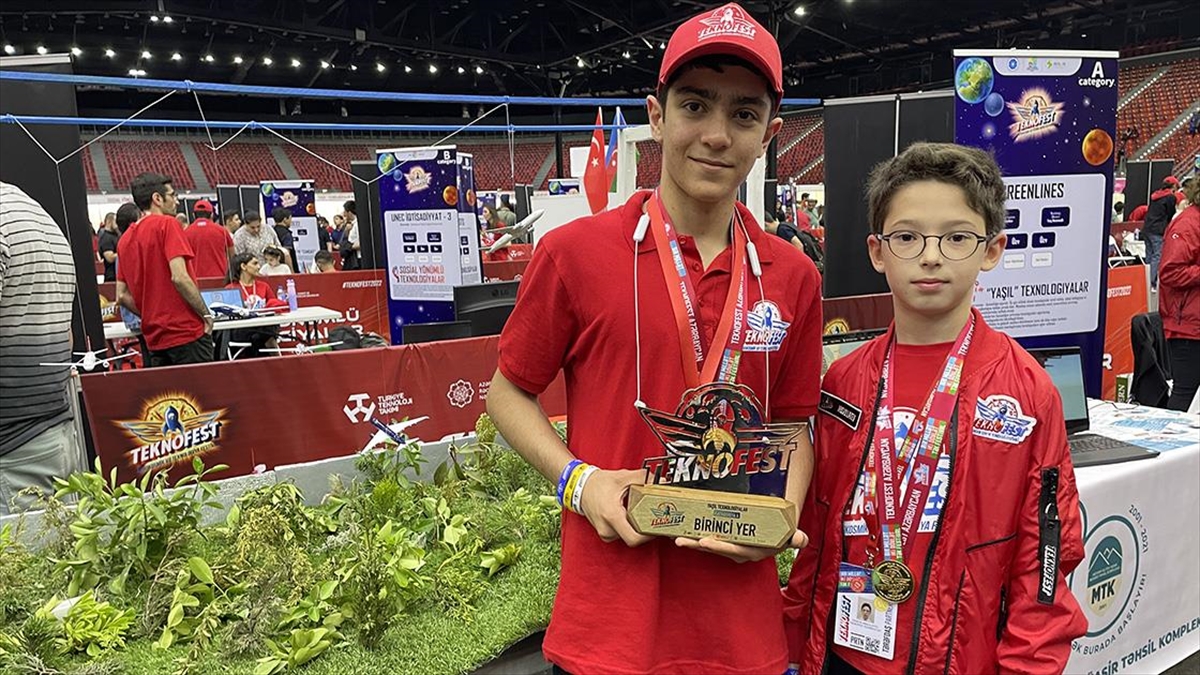 Orman Yangınlarının Önüne Geçmeyi Hedefleyen Proje Teknofest Azerbaycan'da Birinci Oldu
