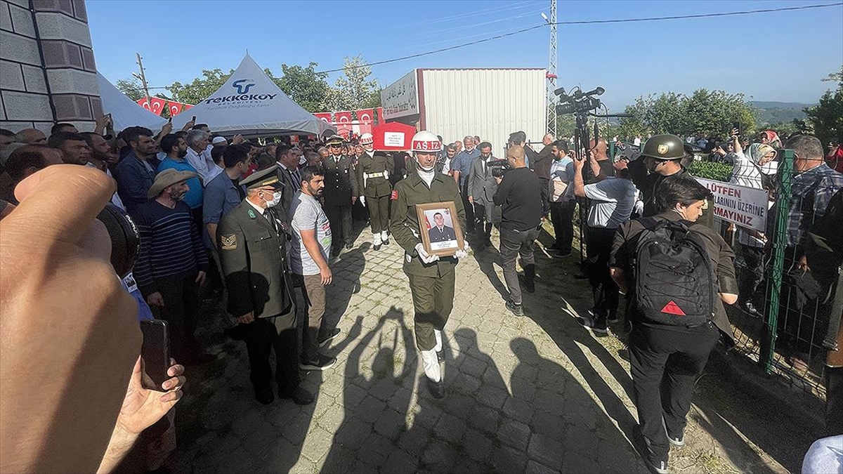 Şehit İslam Sancak Samsun'da Son Yolculuğuna Uğurlandı