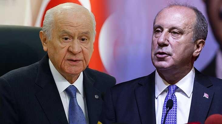 Kritik gelişme! Muharrem İnce, Devlet Bahçeli ile görüşecek