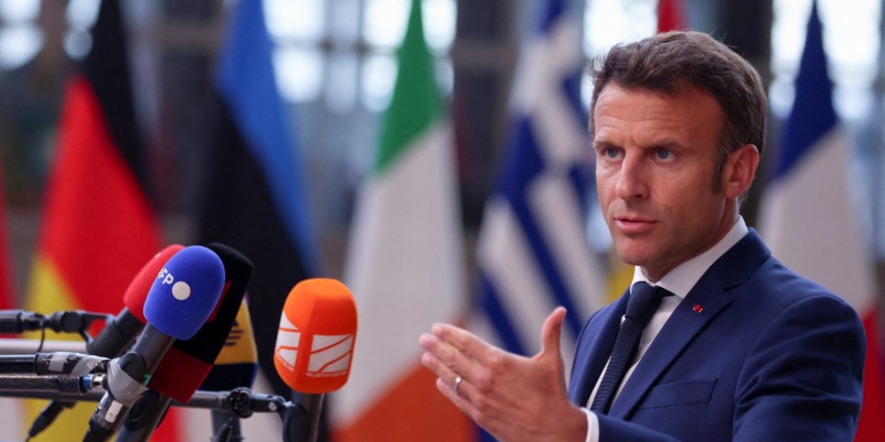 Emmanuel Macron, tahıl konusunda Türkiye'nin rolünü vurguladı