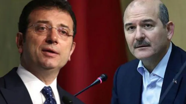 Ekrem İmamoğlu'ndan İçişleri Bakanı Soylu'ya 'sulu göz' çıkışı!