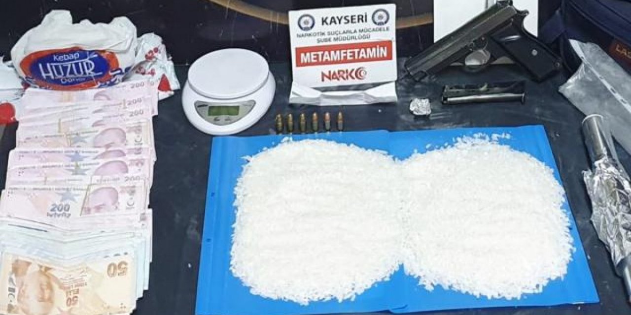Kayseri'de uyuşturucu operasyonu: 7 gözaltı