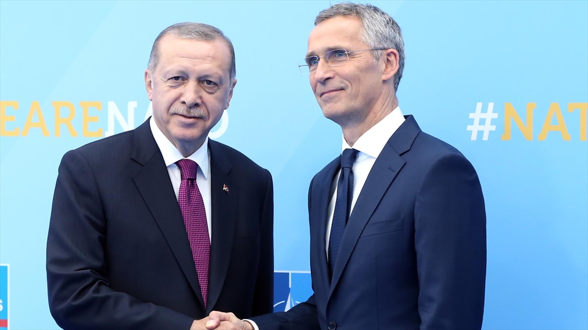 Cumhurbaşkanı Erdoğan İle Nato Genel Sekreteri Stoltenberg Görüştü