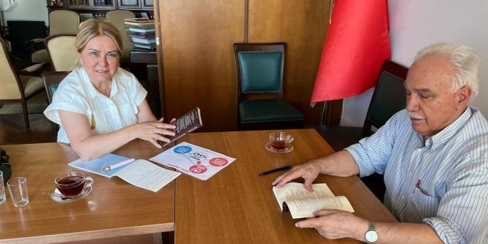 Doğu Perinçek Nuray Başaran'a Konuştu: Büyüyerek Bölünürsünüz!