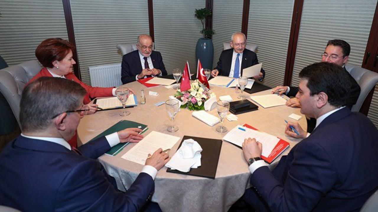 Altılı masadan 'seçim güvenliği' raporu