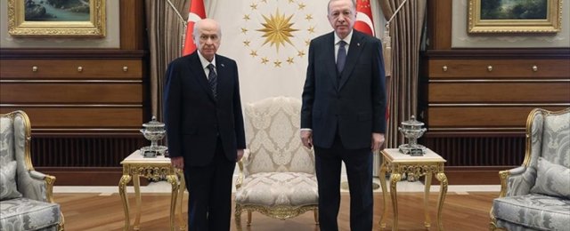 Erdoğan, MHP Genel Başkanı Bahçeli İle Görüşecek