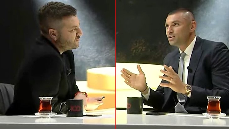 Burak Yılmaz Beşiktaş'a transfer olacağı iddialarına son noktayı canlı yayında koydu