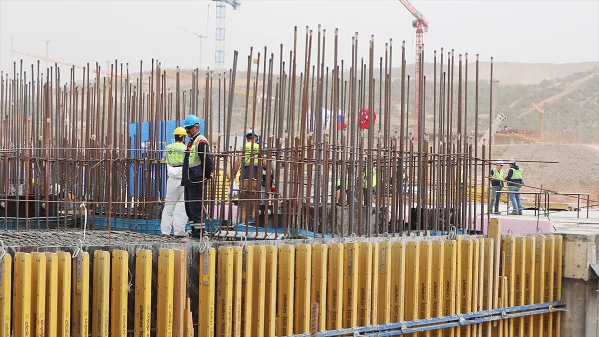Akkuyu NGS'nin İlk Ünitesinde İnşaat Çalışmaları Yüzde 80 Tamamlandı