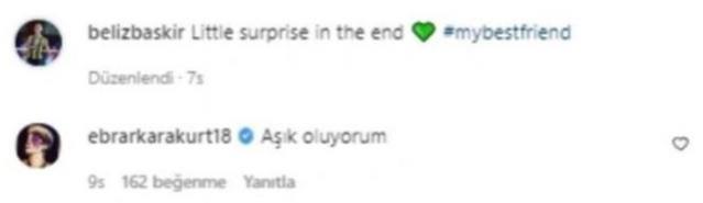 Beliz Başkır'ın takım arkadaşı Ebrar Karakurt ile paylaştığı fotoğraf gündem oldu!